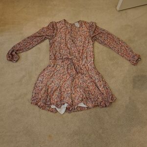 Blue Rain Colorful Floral Top